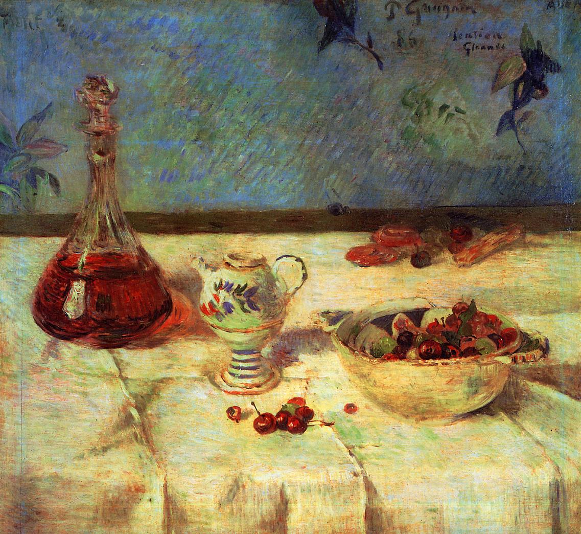 Still Life with Cherries 1886